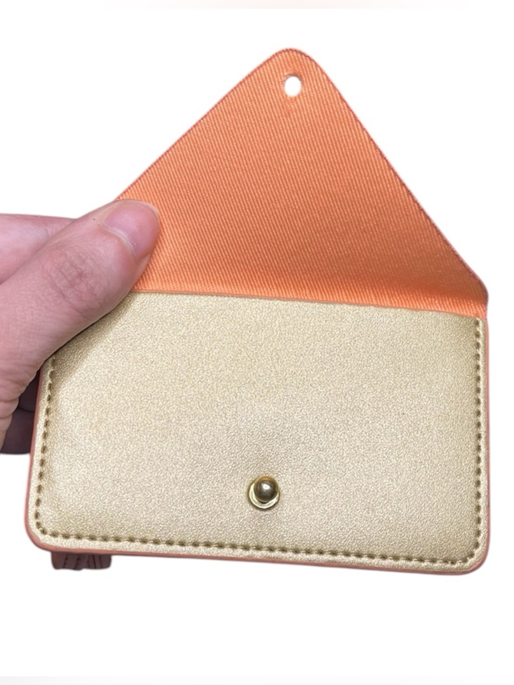Minor History Postscript Leather Wristlet - Picture 3 of 5